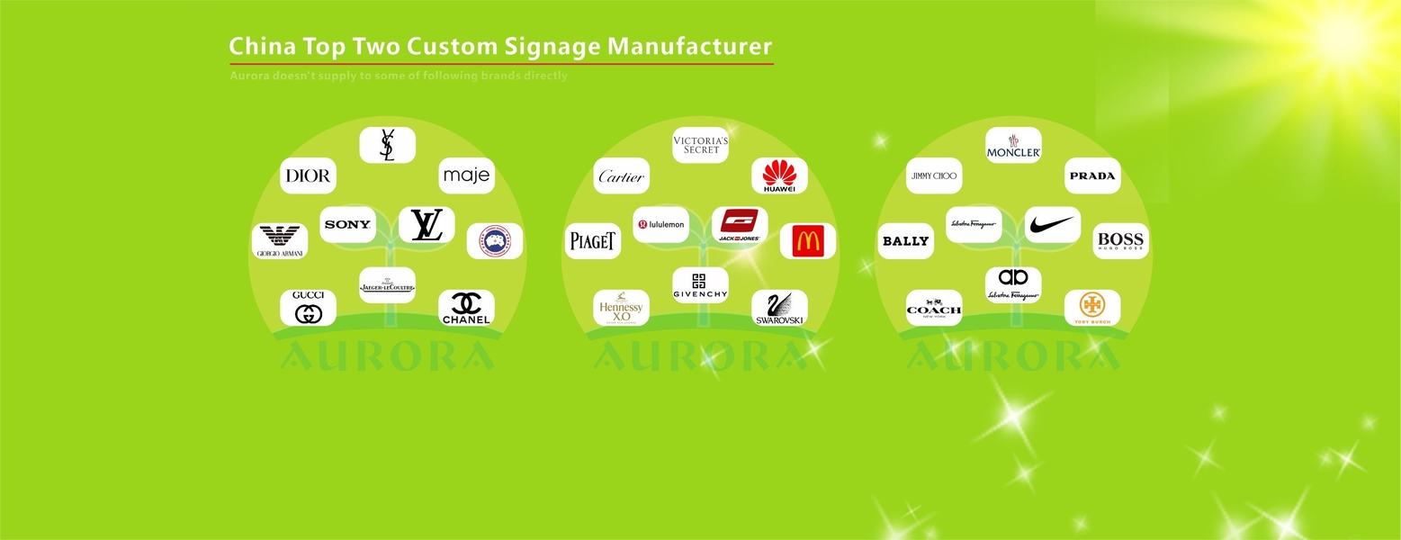 qualité signes de lettre de 3D LED Usine