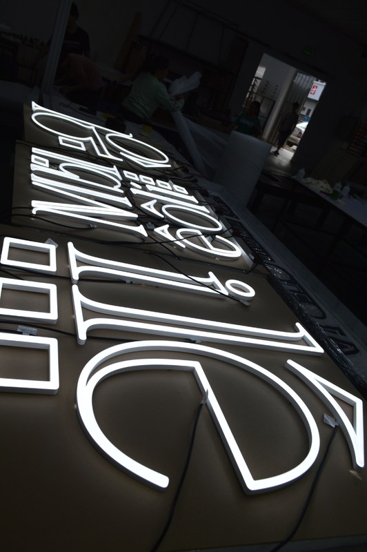 Custom RGB LED Neon Flex Signs Pure White for businesses / festivals