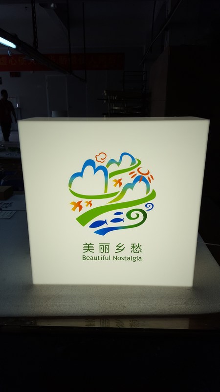 White 8500K Outdoor Double Sided Light Box Sign 2500*420*120mm